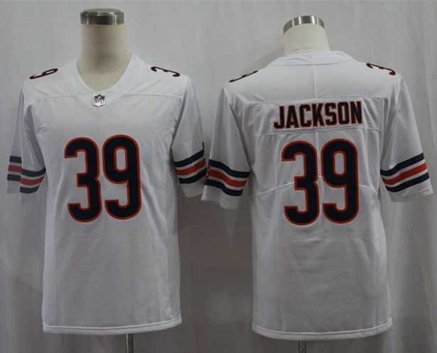 Nike Bears 39 Eddie Jackson White Vapor Untouchable Limited Jersey,We sell and wholesale Nike Bears 39 Eddie Jackson White Vapor Untouchable Limited Jersey on line form chian!
